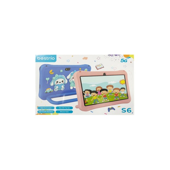 Tablet Bestrio S6 4GB/128GB WIFI 7" Preto Rosa